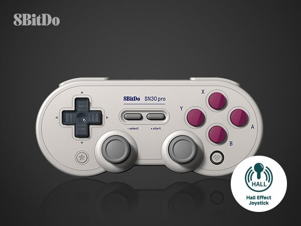 8Bitdo - Sn30 Pro - Controller Til Switch Pc Mac Android - Classic