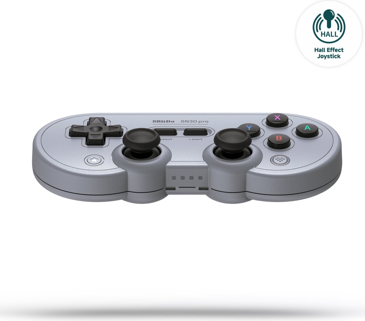 8Bitdo - Sn30 Pro - Controller Til Switch Pc Mac Android - Grå
