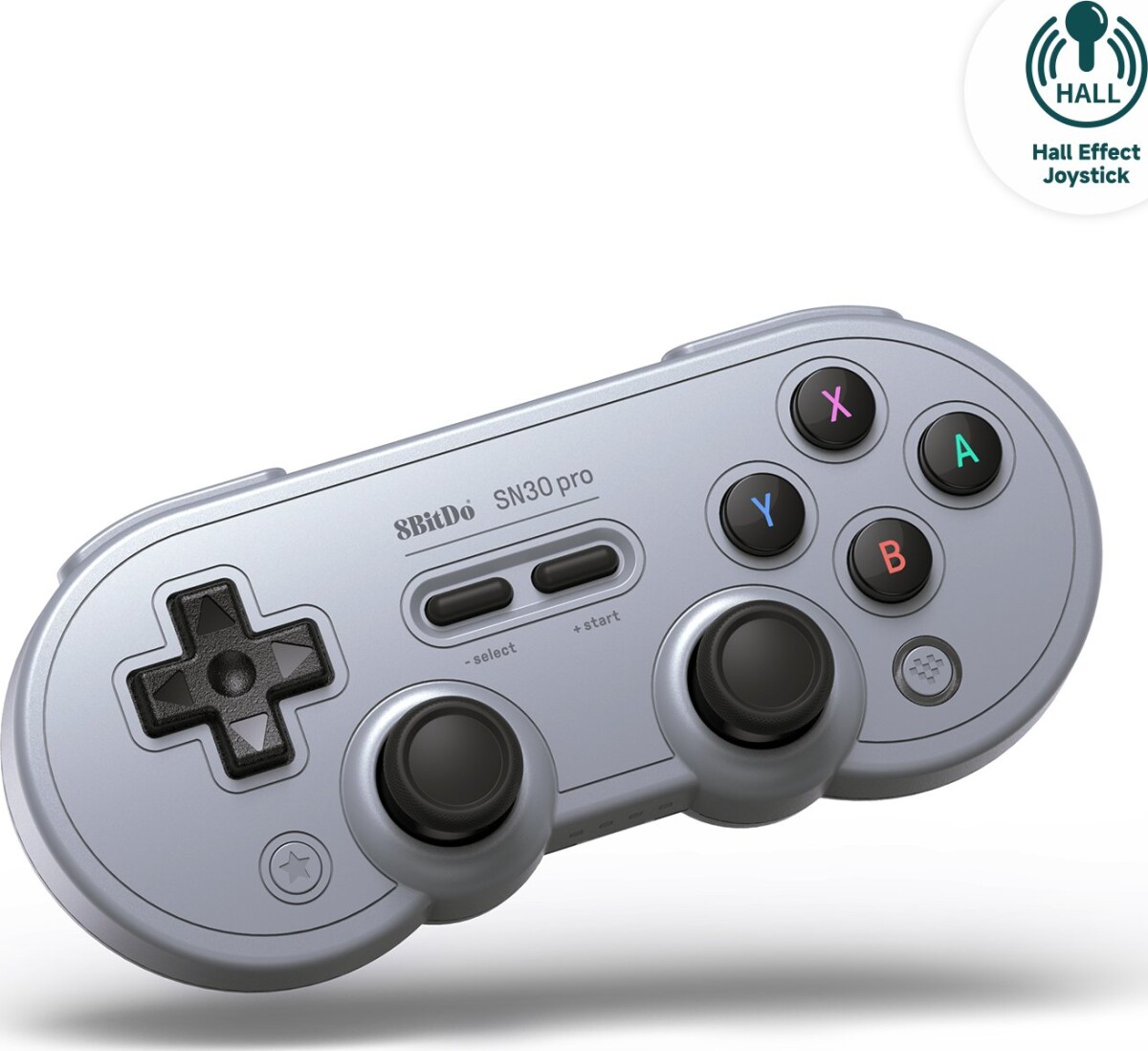 8Bitdo - Sn30 Pro - Controller Til Switch Pc Mac Android - Grå