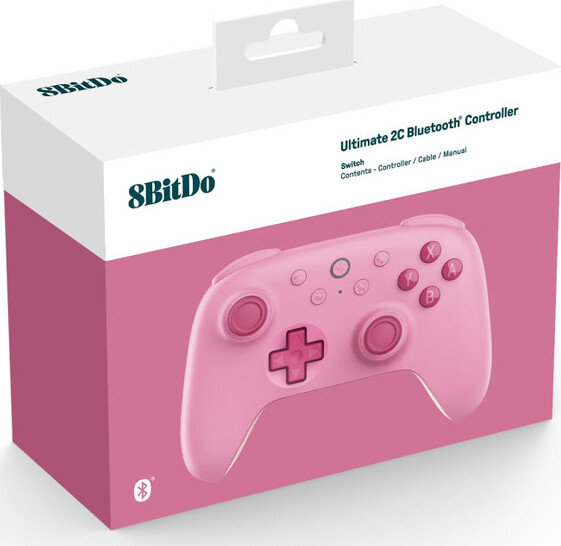 8Bitdo - Ultimate 2C Bluetooth Controller - Pink