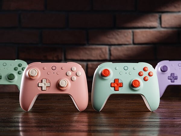 8Bitdo Ultimate 2C Wired Pad Peach