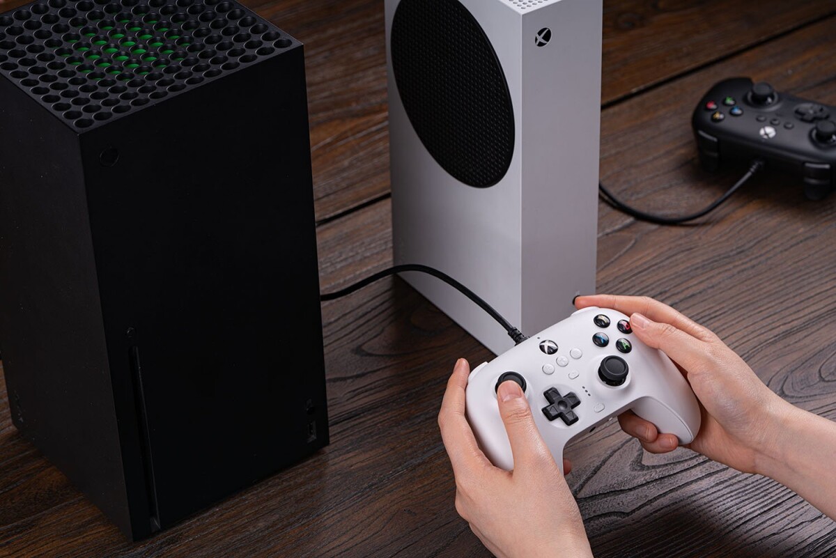 8Bitdo Ultimate Wired Controller For Xbox Hall Ed White