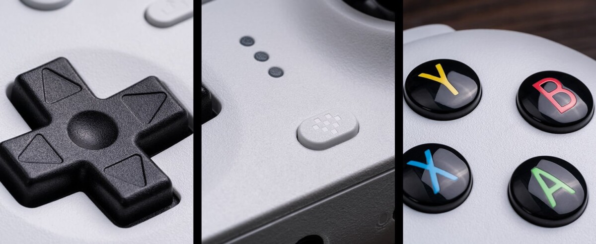 8Bitdo Ultimate Wired Controller For Xbox Hall Ed White