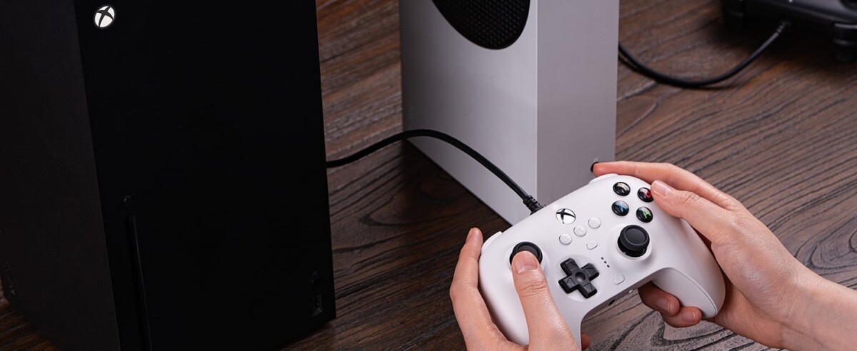 8Bitdo Ultimate Wired Controller For Xbox Hall Ed White
