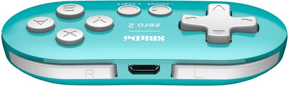 8bitdo Zero 2 Turquoise Edition | Se tilbud og køb på Gucca.dk