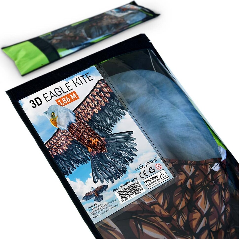 Drage Til At Flyve Med - Ørn - 3D - 186 Cm - Mikamax