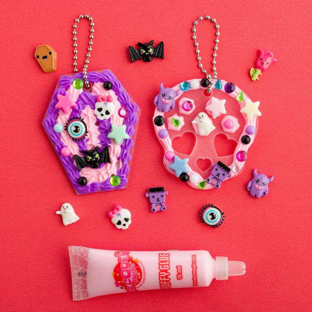 Decoden Magic - Creepy Cute Bag Charms - Diy Charms Til Børn