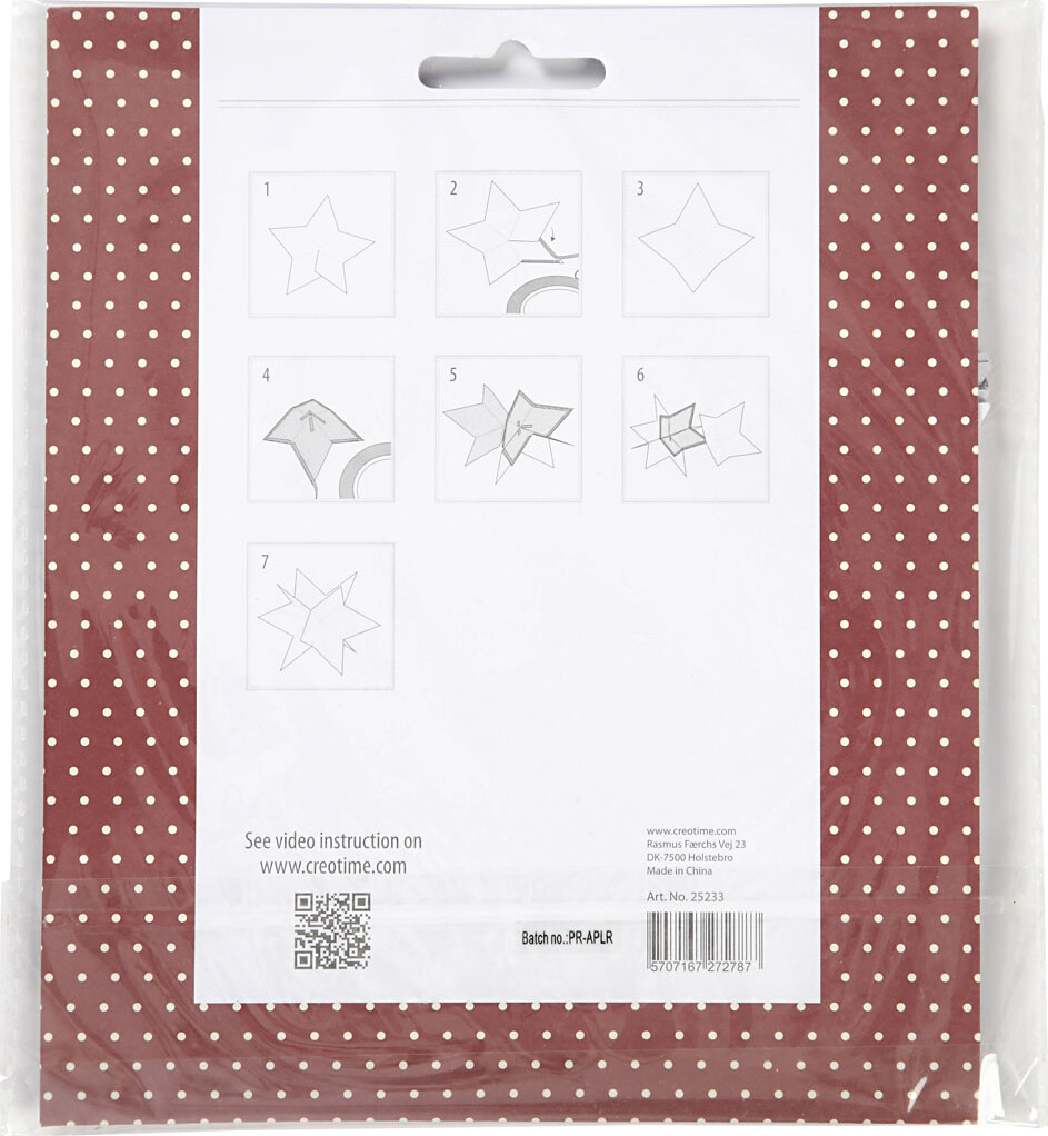3D Stjerner - Ø 15 Cm - 300 G - 3 Stk