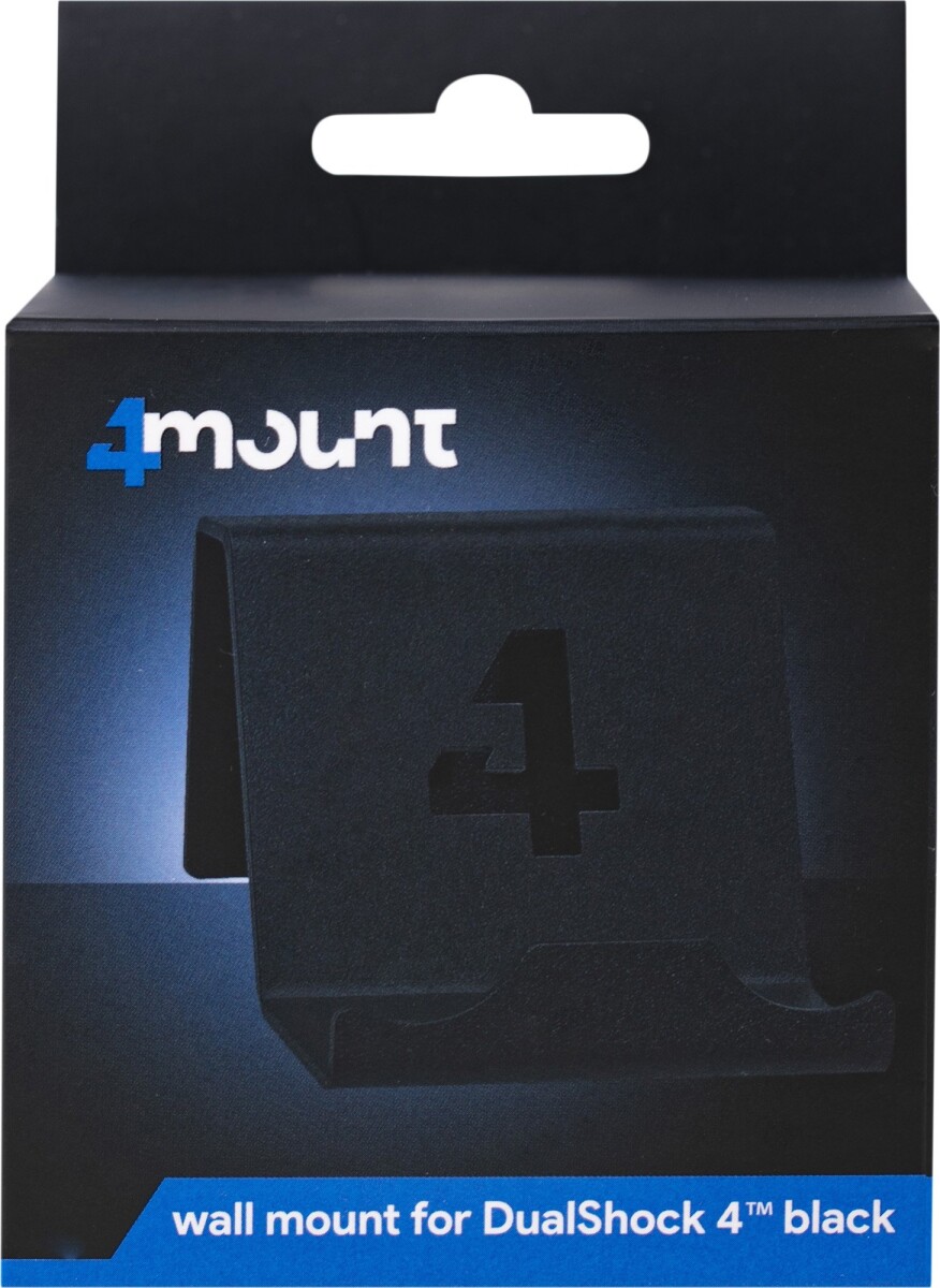 4Mount - Wall Mount For Controller Ds4 - Black