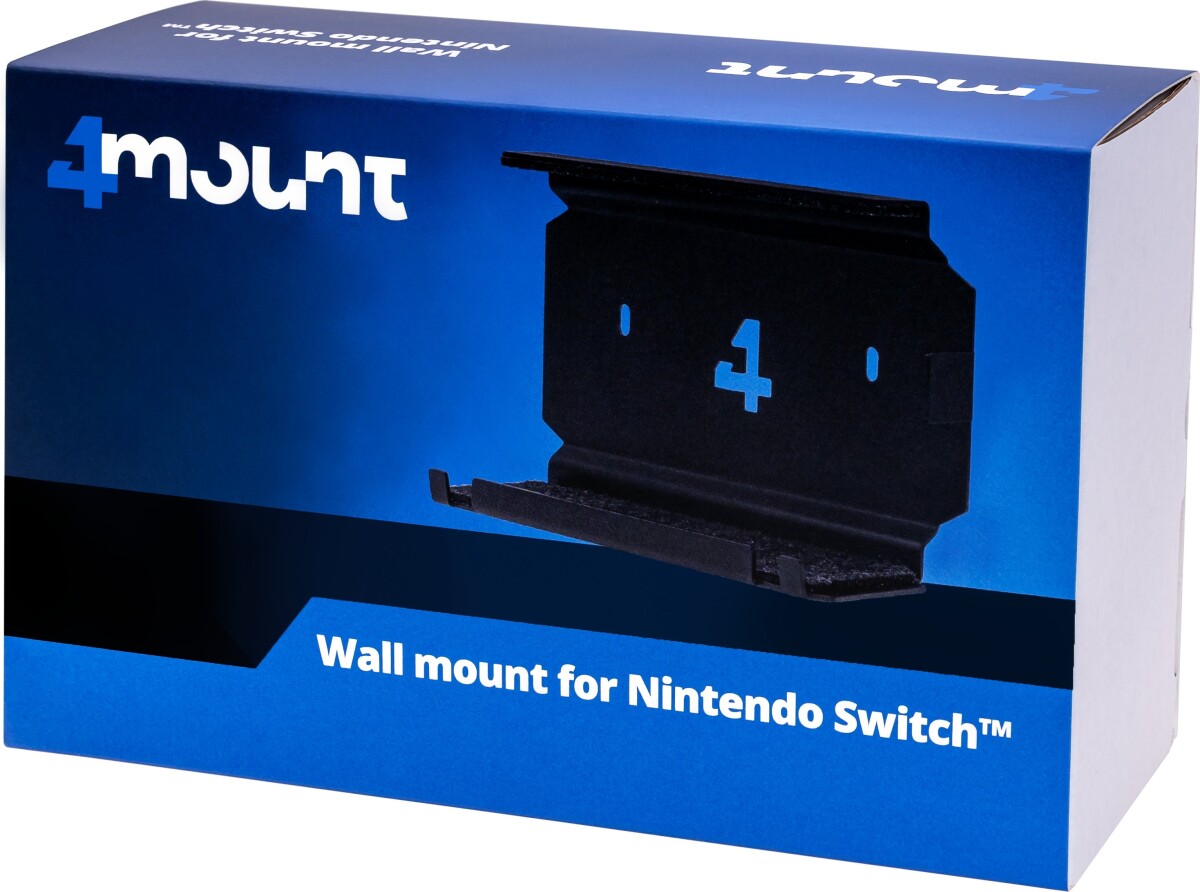 4Mount - Wall Mount For Nintendo Switch - Black