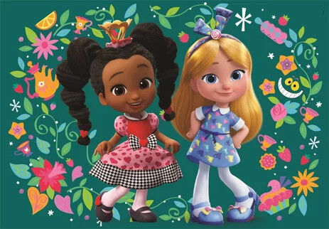 Disney Puslespil - Alice S Wonderland Bakery - 2X60 Brikker - Clementoni