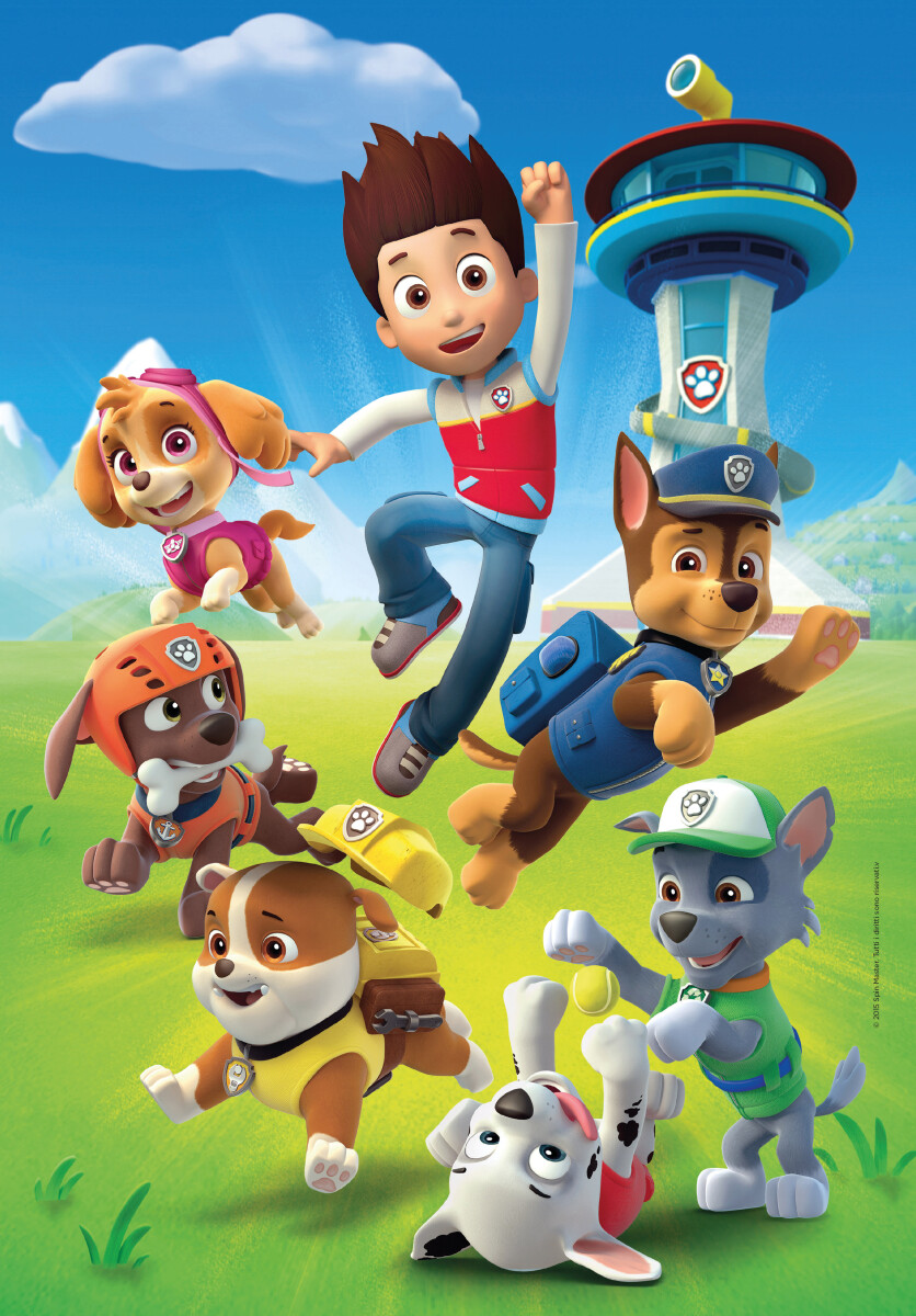 Paw Patrol Puslespil Super Color Clementoni 3x48 Brikker Se Tilbud Og Køb På Guccadk 