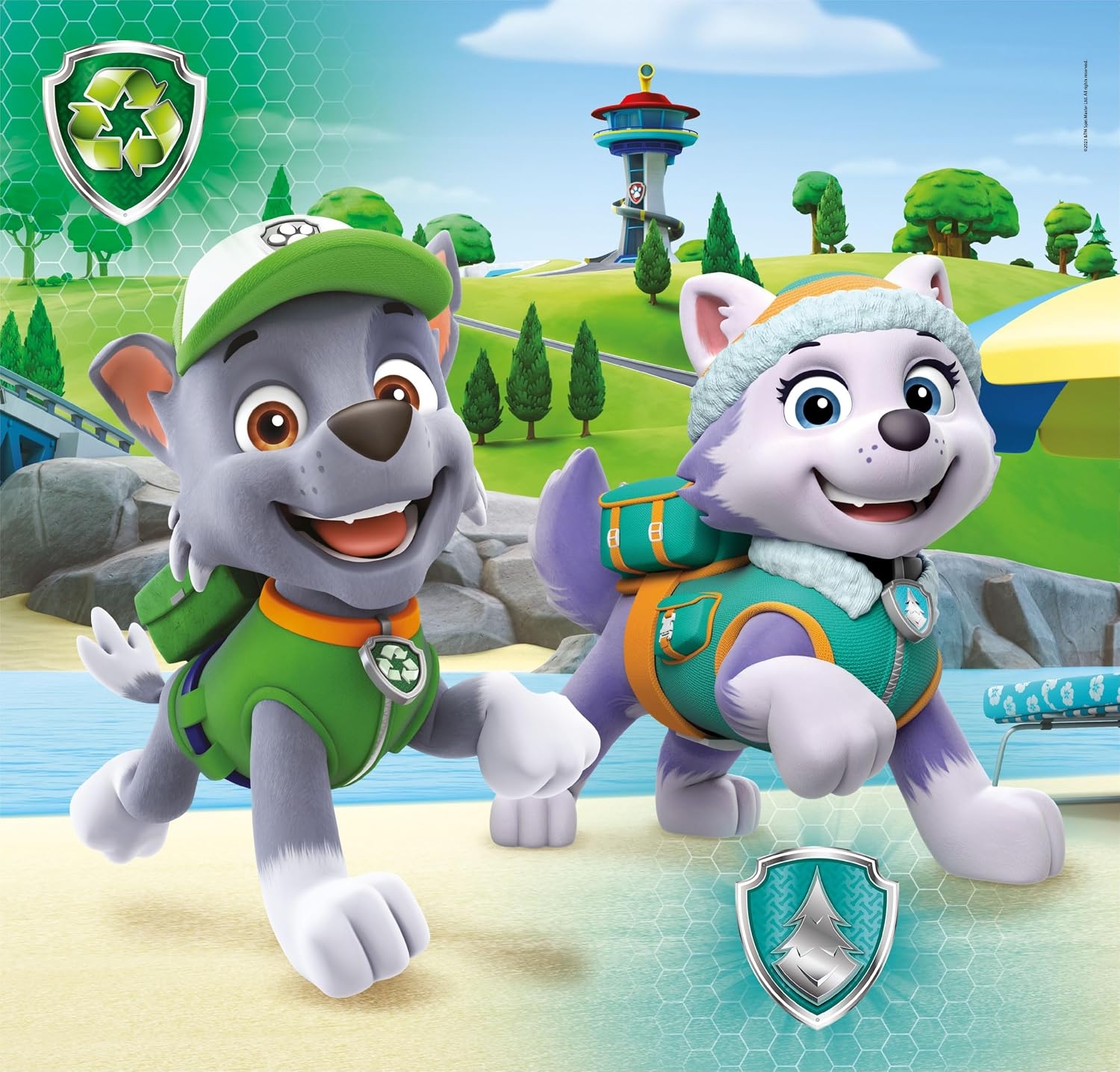 Paw Patrol Puslespil - Super Color - 3X48 Brikker - Clementoni