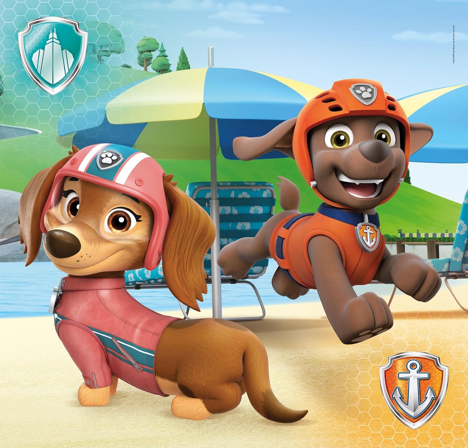 Paw Patrol Puslespil - Super Color - 3X48 Brikker - Clementoni