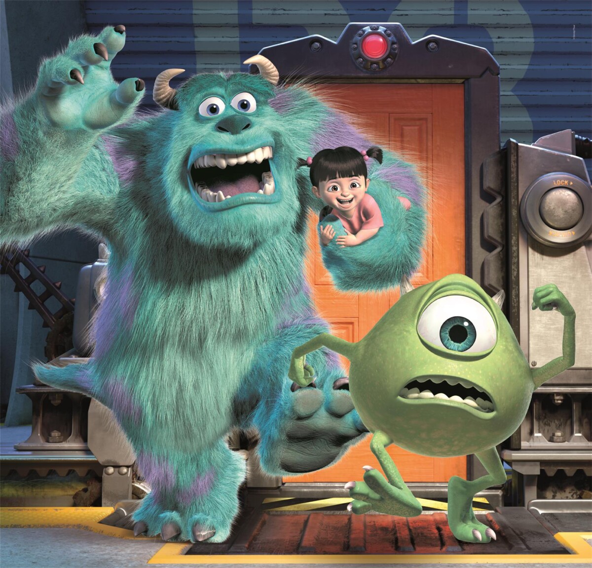 Disney Puslespil - Disney Pixar - Color - 3X48 Brikker - Clementoni