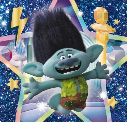 Trolls Puslespil - Trolls 3 Band Together - 3X48 Brikker - Clementoni
