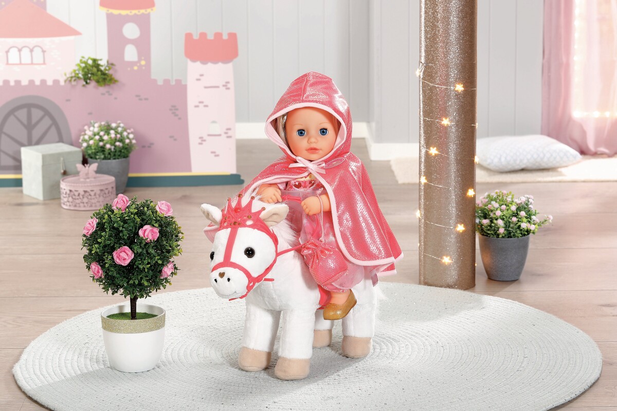 Baby Annabell Dukketøj - Pink Kappe - 36 Cm