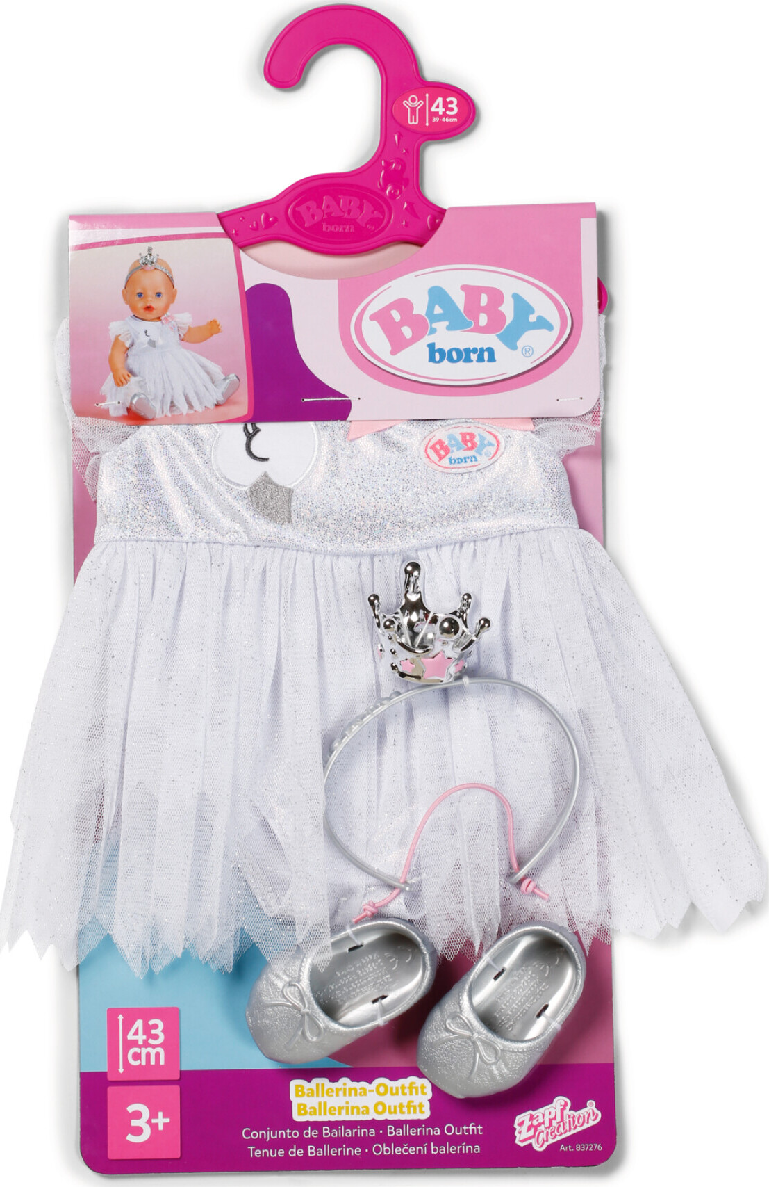 Baby Born - Ballerina Outfit 43Cm