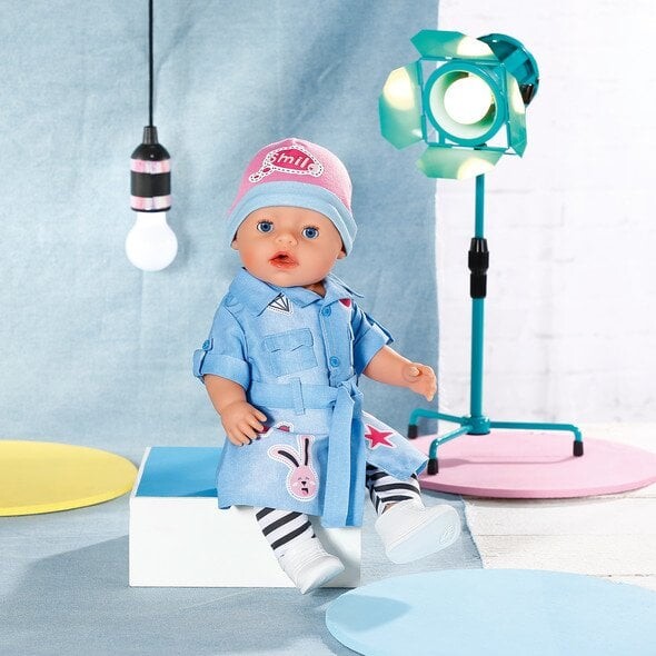 Babyborn Dukketøj - Kjolesæt - Deluxe - 43 Cm
