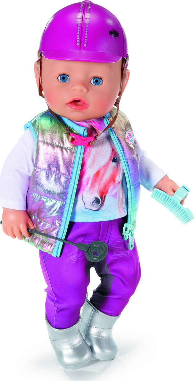 Babyborn Dukketøj - Ridetøj Deluxe Sæt - 43 Cm