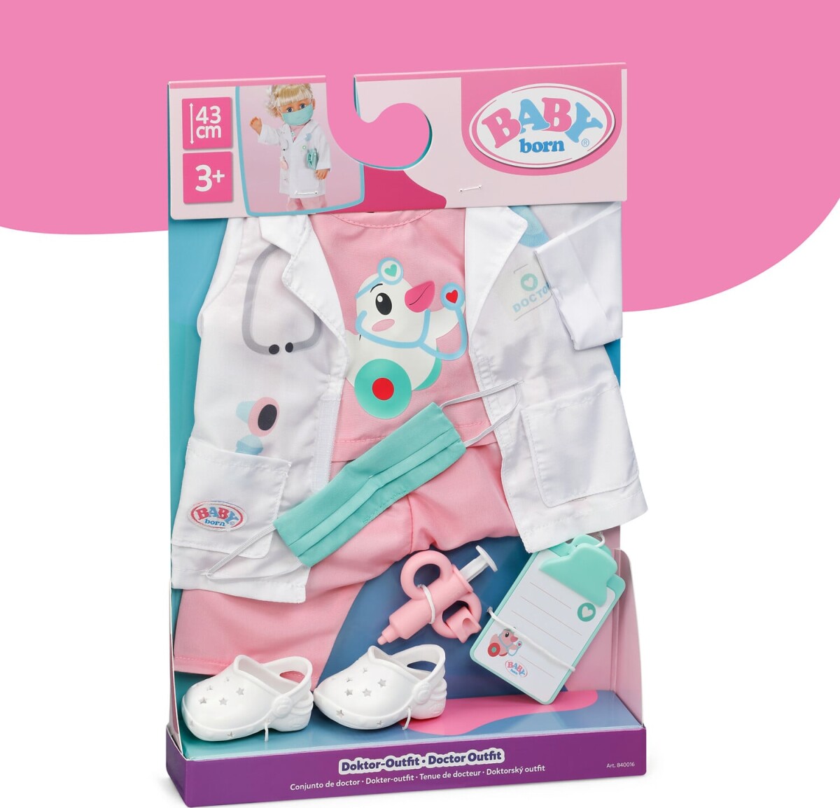 Baby Born - Doktoroutfit 43 Cm