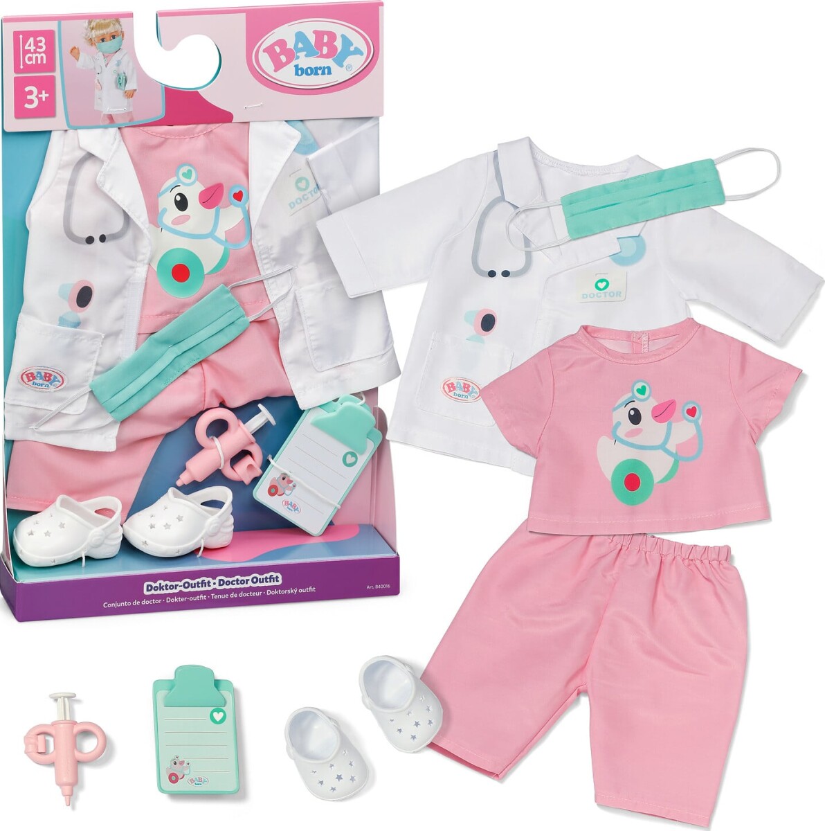 Baby Born - Doktoroutfit 43 Cm