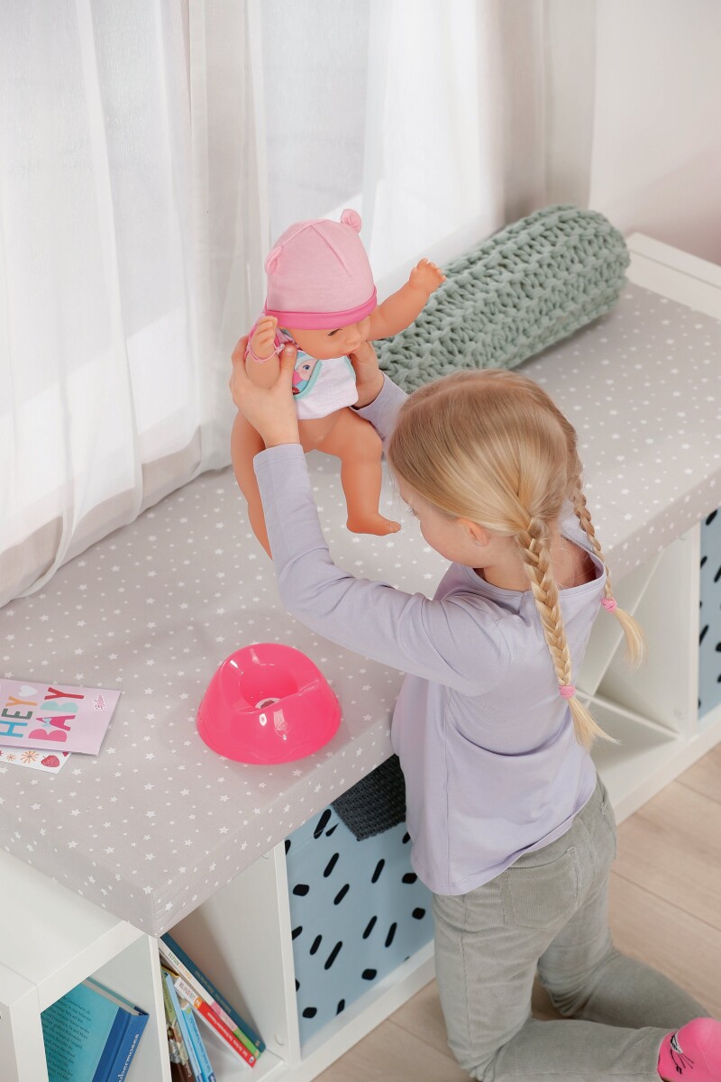 Baby Born - Emma Baby Dukke - 43 Cm - Pige - Pink Med Tilbehør