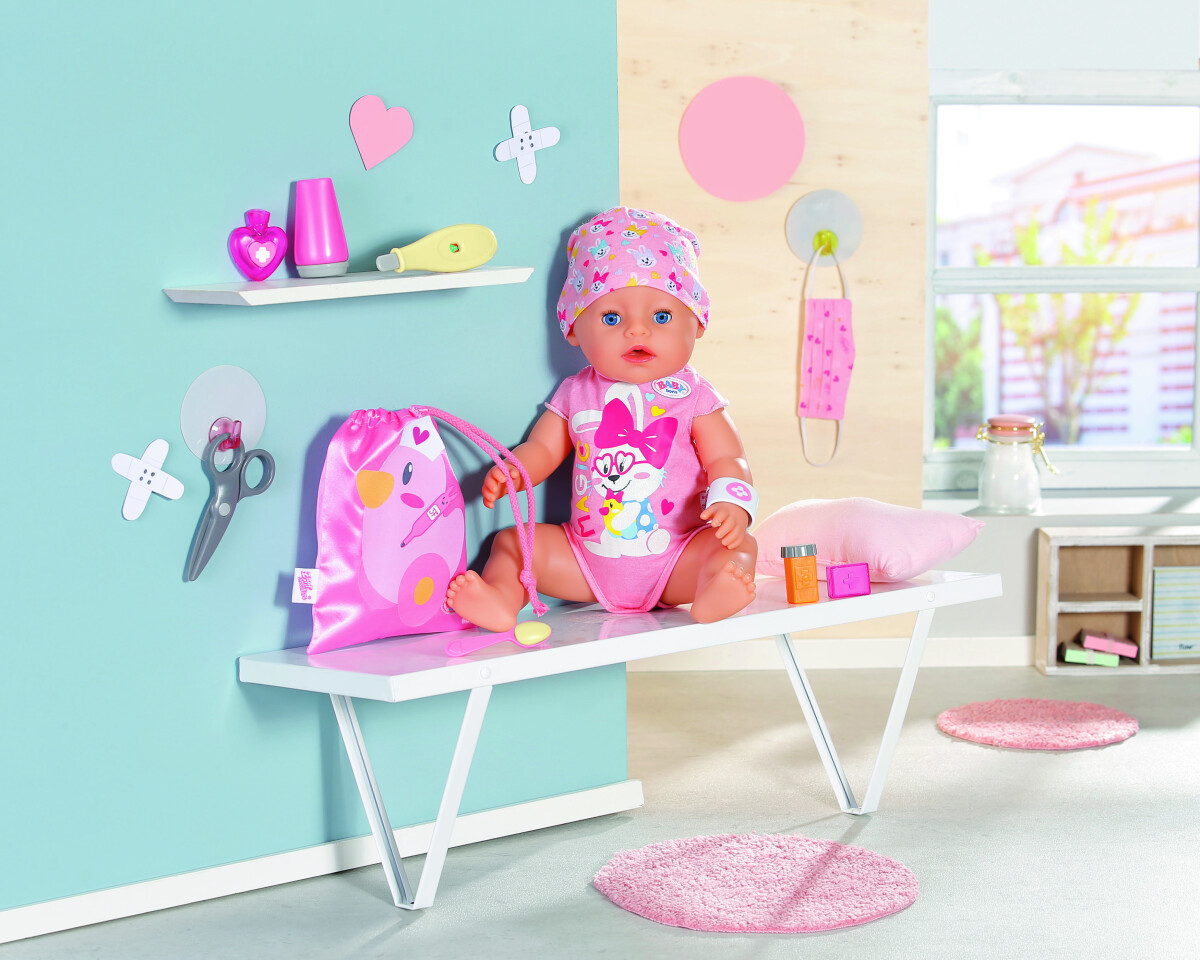 Babyborn Tilbehør - Førstehjælpstaske - 13 Dele