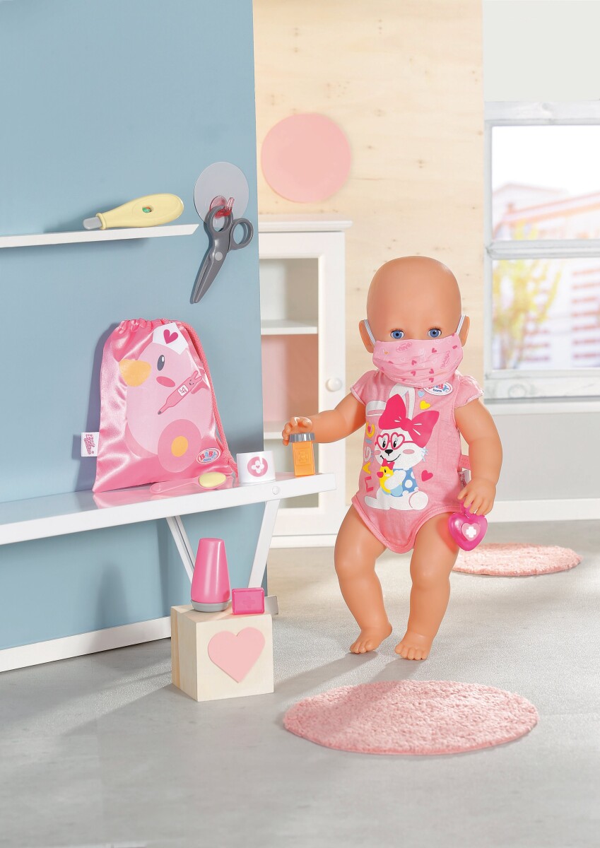 Babyborn Tilbehør - Førstehjælpstaske - 13 Dele