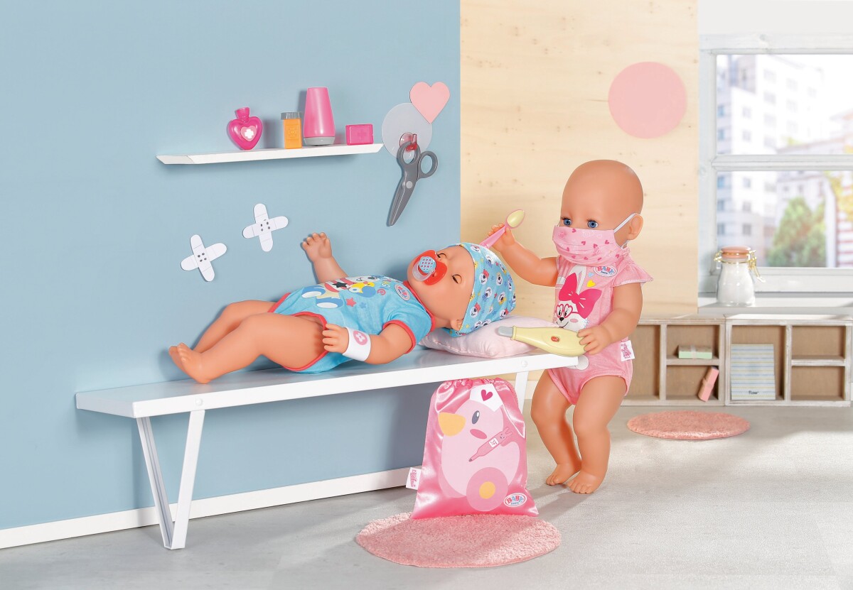 Babyborn Tilbehør - Førstehjælpstaske - 13 Dele