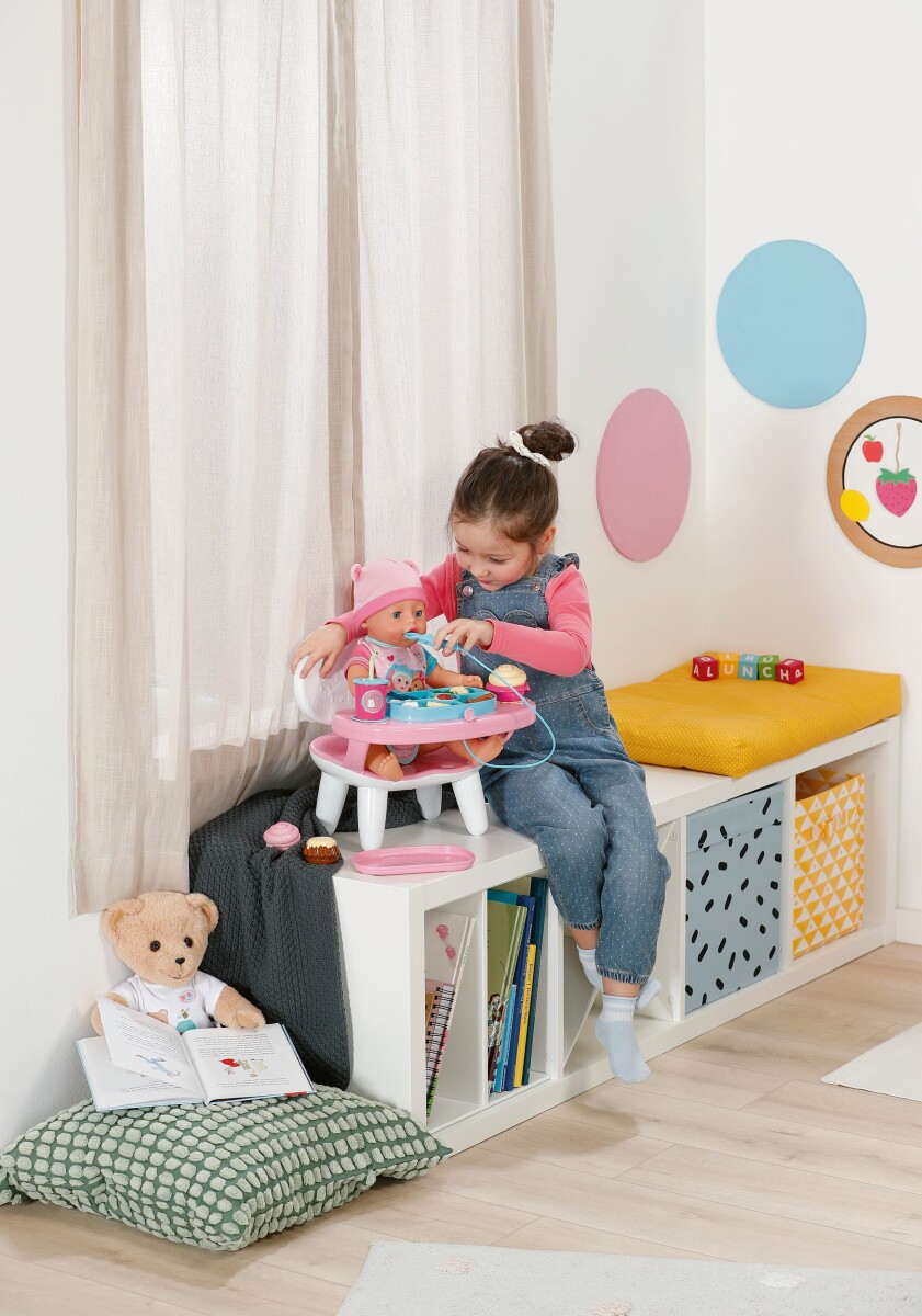 Baby Born - Frokosttid Bord Legesæt Til Dukke