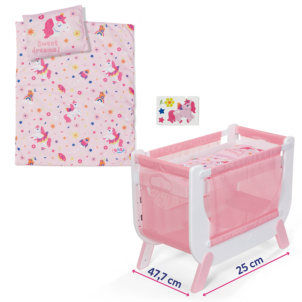 Baby Born - Next To Me Bed Unicorn