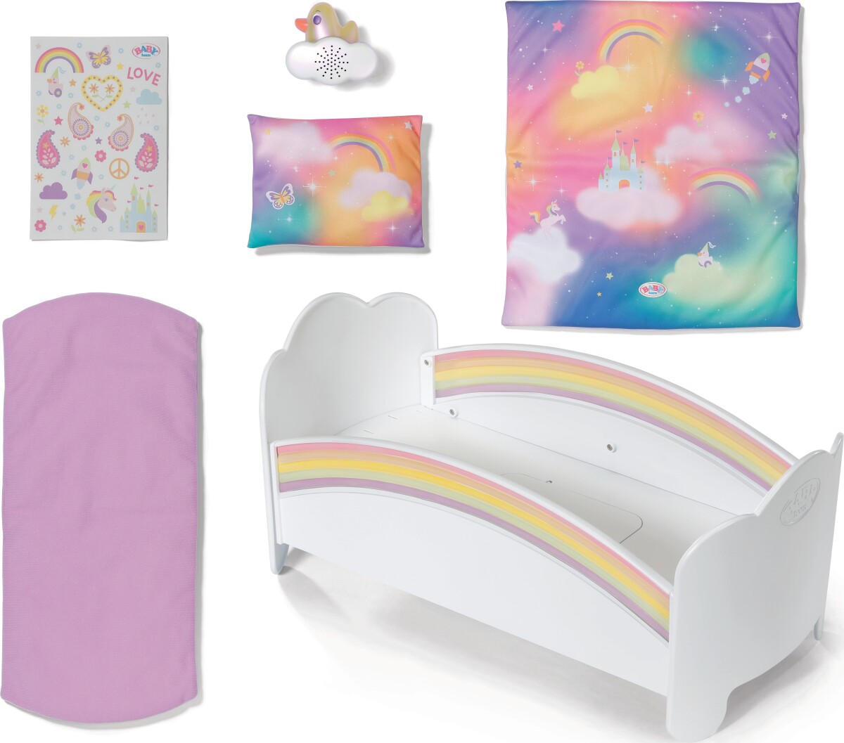 Baby Born - Rainbow Bed 835999