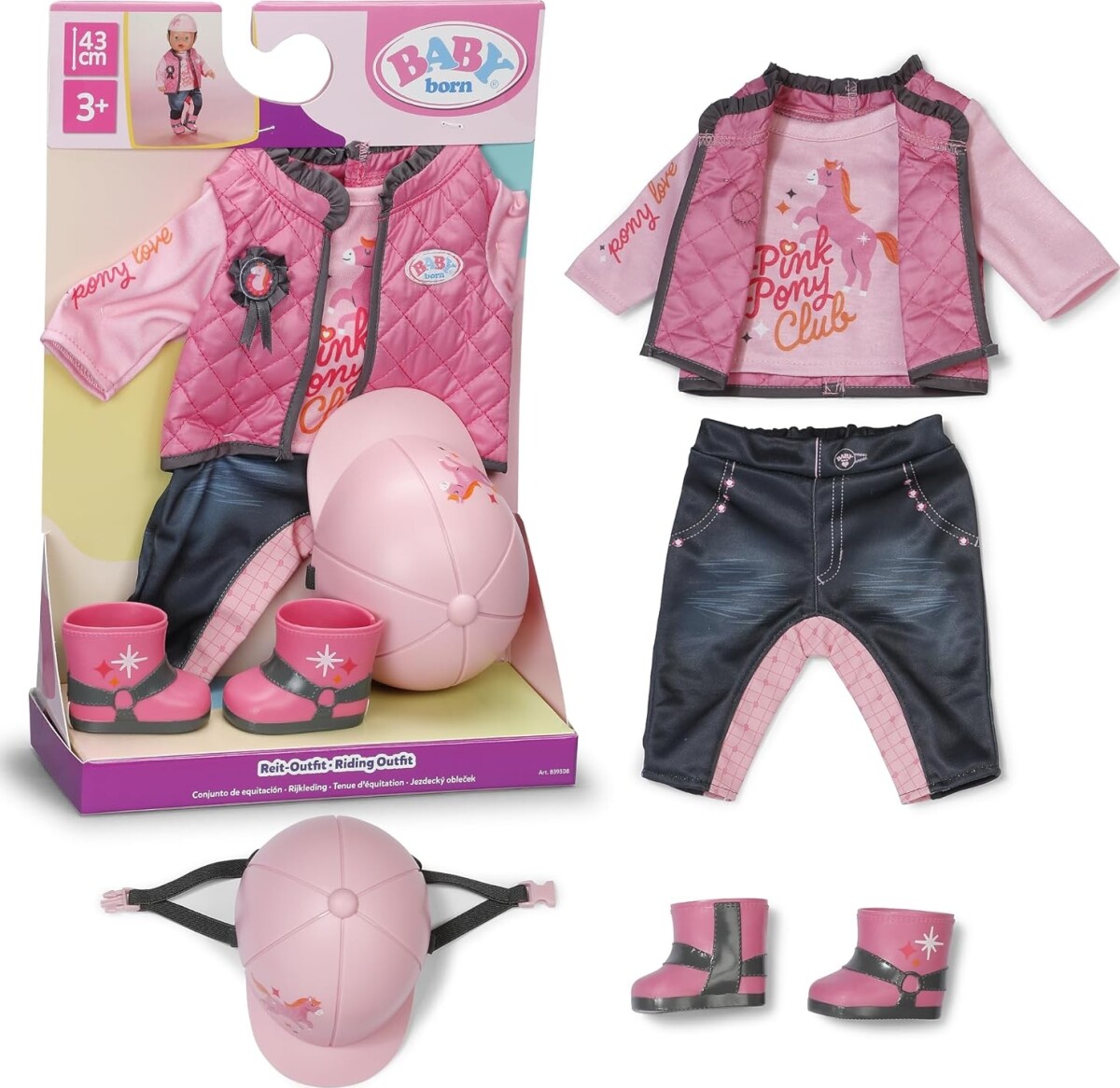 Baby Born - Rideoutfit 43 Cm