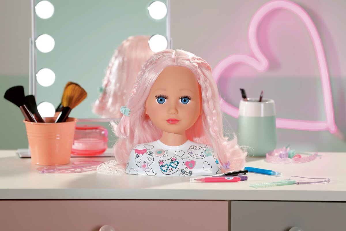 Baby Born - Sister Frisørhoved