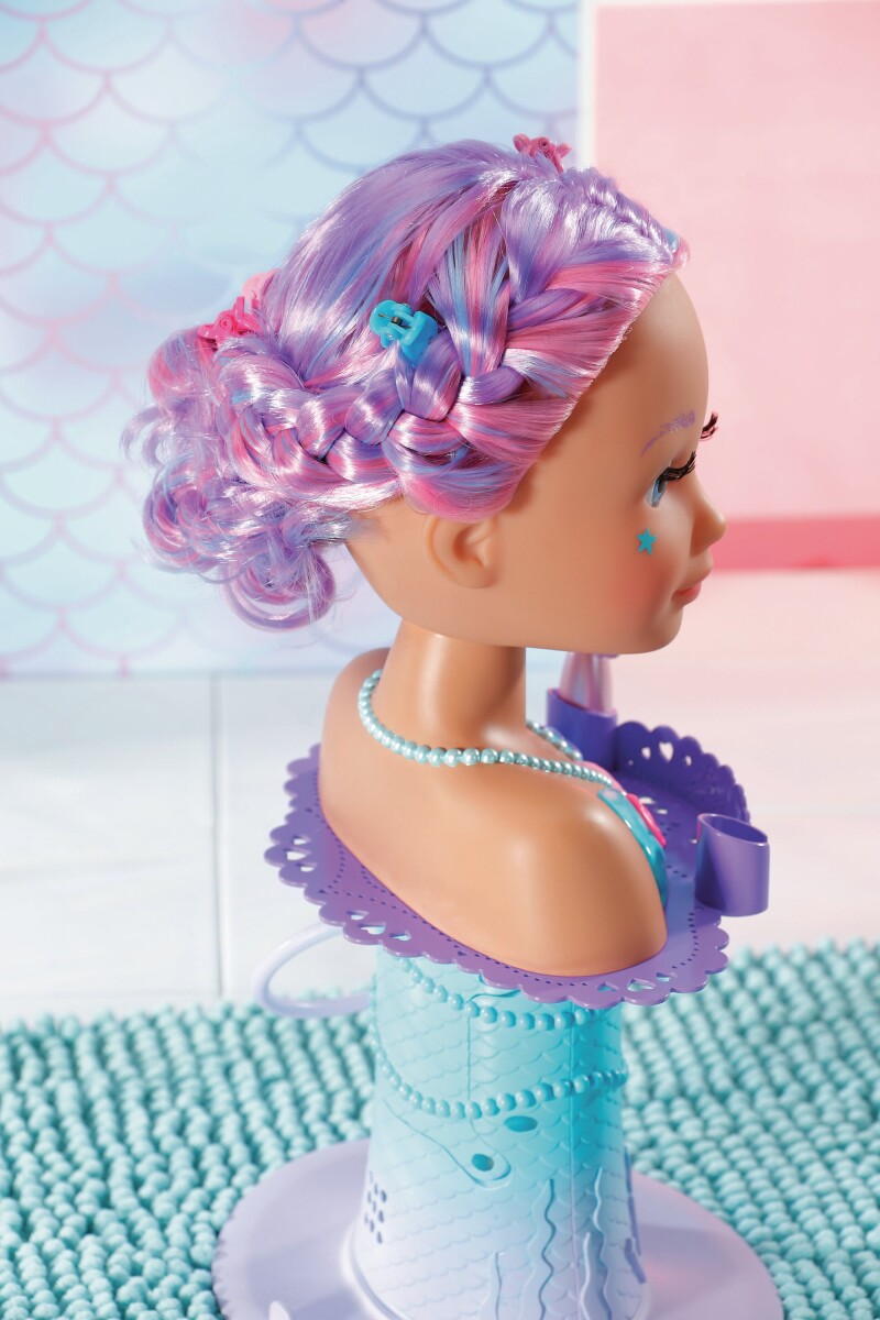 Babyborn - Frisørhoved Med Elektronisk Bruser