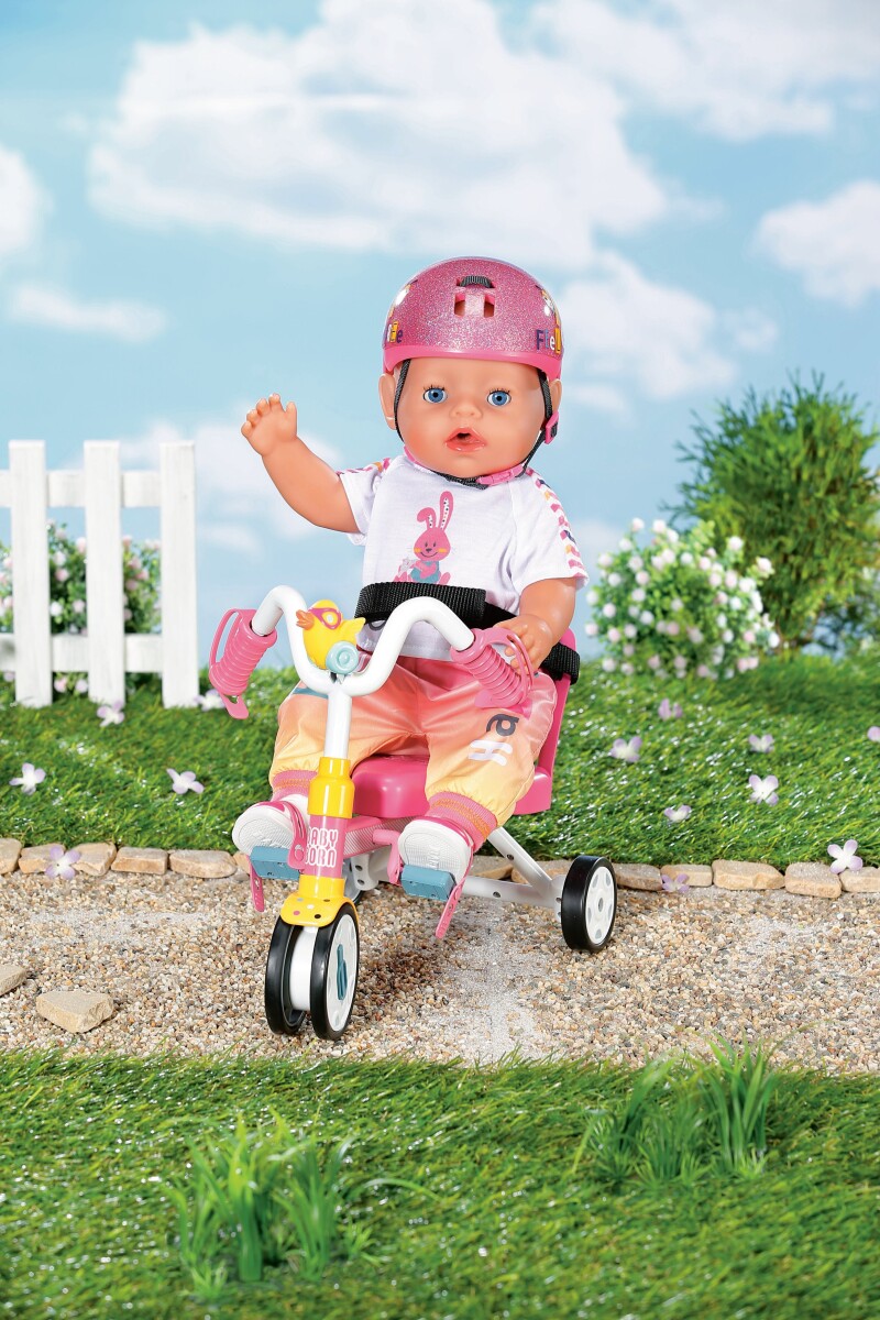 Babyborn - Trehjulet Cykel - Pink