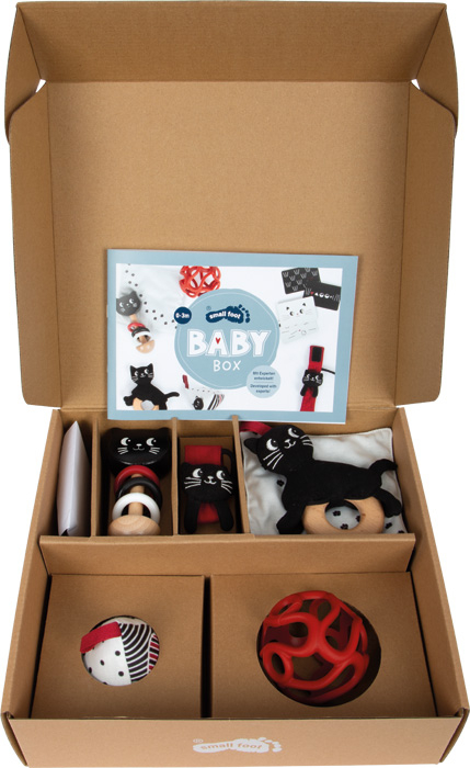 Small Foot - Baby-Box 0-3 Måneder - Sanser Og Motorik