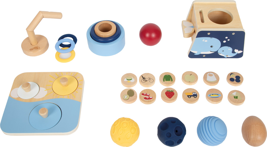 Small Foot - Baby-Box 10-12 Måneder - Match Og Sorter