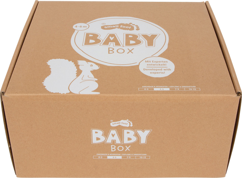 Small Foot - Baby-Box 4-6 Måneder - Opdag Og Forstå