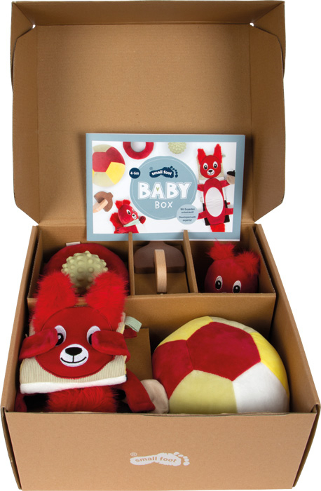 Small Foot - Baby-Box 4-6 Måneder - Opdag Og Forstå
