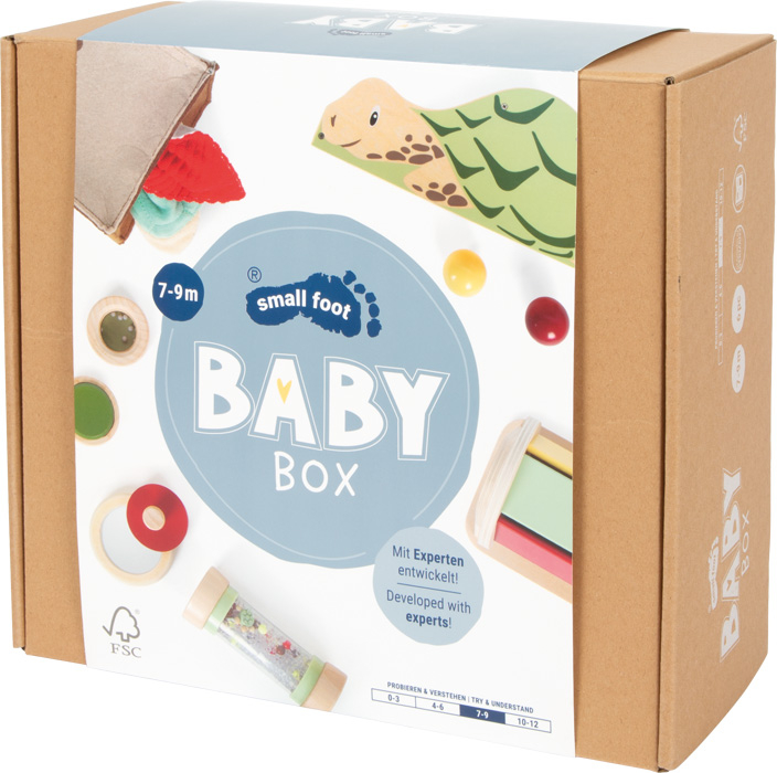 Small Foot - Baby-Box 7-9 Måneder - Prøv Og Forstå