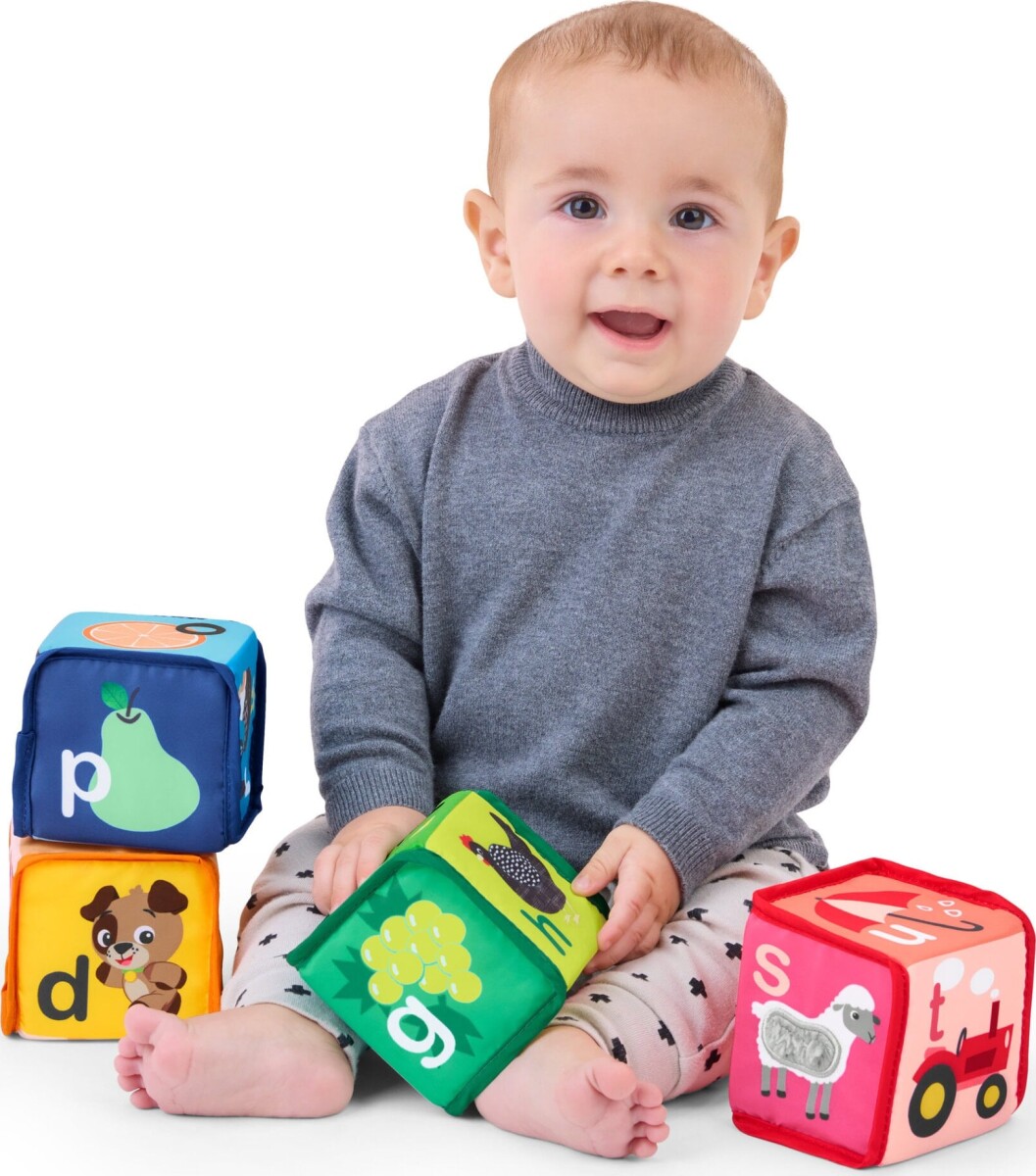 Baby Einstein - Farm Explorers - Alpha Stacks - Aktivitetsklodser
