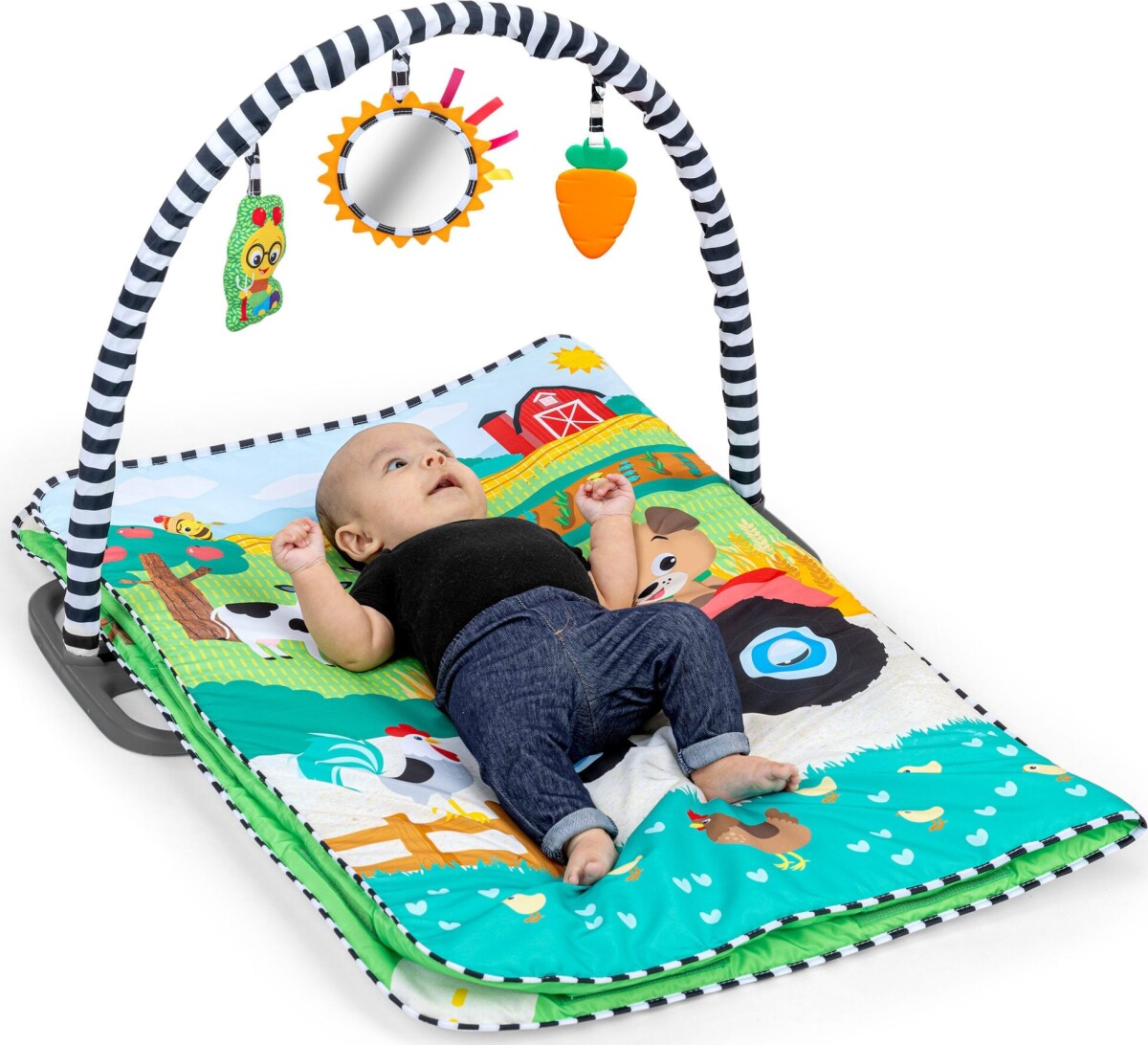Baby Einstein - Busy Barnyard - Multifunktionelt Aktivitetstæppe