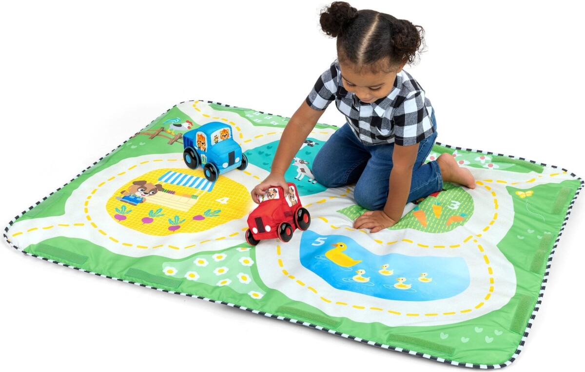 Baby Einstein - Busy Barnyard - Multifunktionelt Aktivitetstæppe