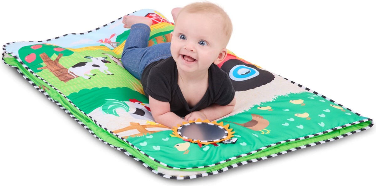 Baby Einstein - Busy Barnyard - Multifunktionelt Aktivitetstæppe
