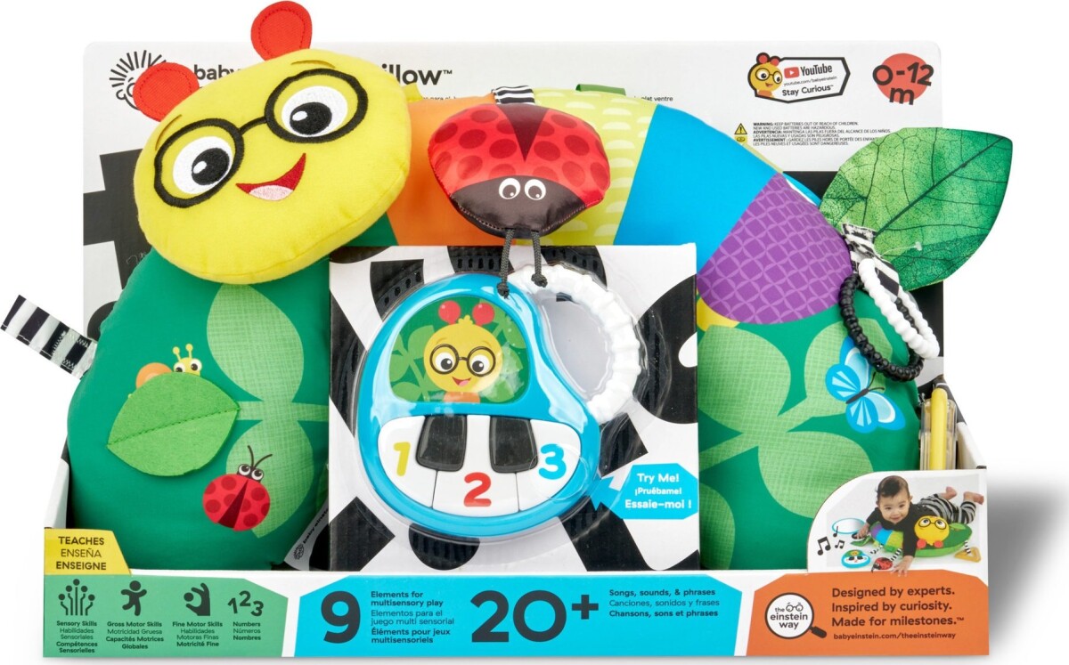 Baby Einstein - Cal-A-Pillow Tummy Time Aktivitetslegetøj