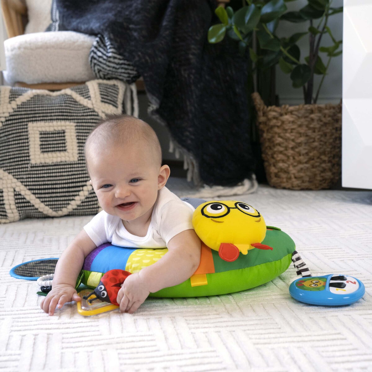 Baby Einstein - Cal-A-Pillow Tummy Time Aktivitetslegetøj