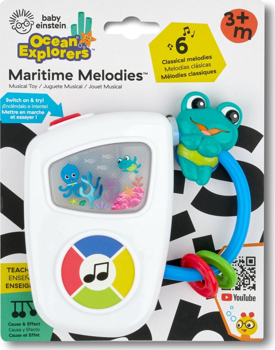 Baby Einstein - Aktivitetslegetøj Med Musik - Maritime Melodier