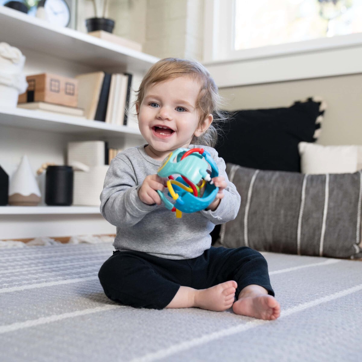 Baby Einstein - Rattle Sense - Multisensorisk Sansebold Til Børn
